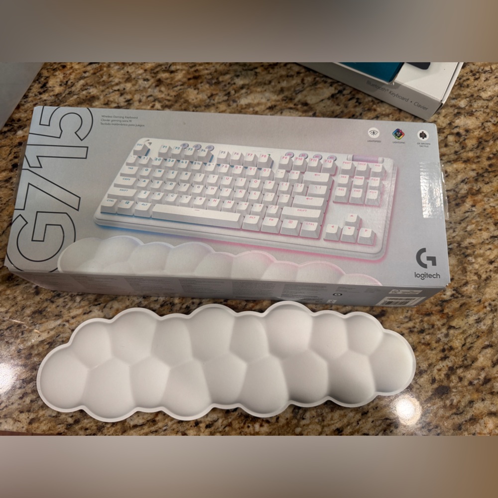 Logitech White Mechanical Keyboard